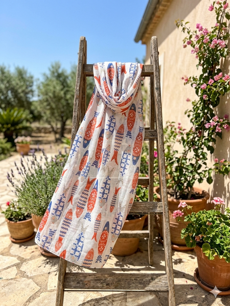 Foulard Poissons