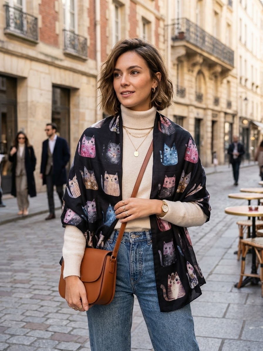 Foulard Chats