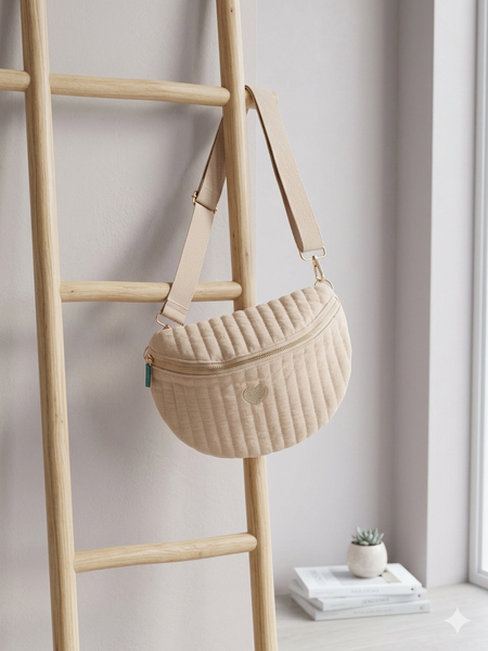 Banane gaze de coton coeur