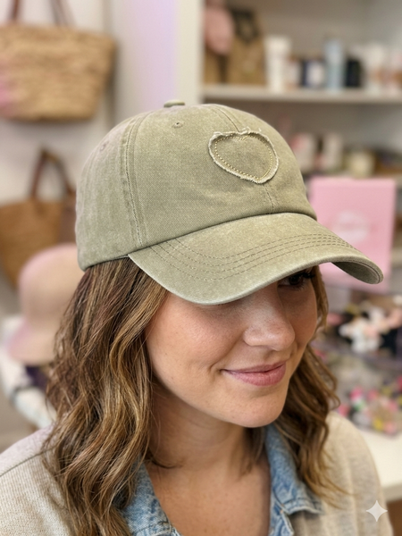 Casquette Coeur Vintage