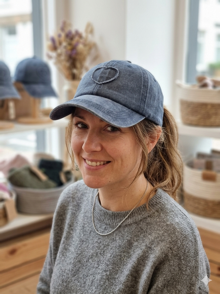 Casquette Coeur Vintage