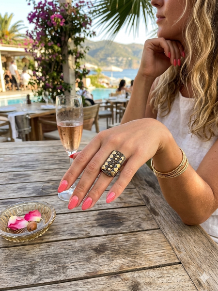 Bague Aguas blancas