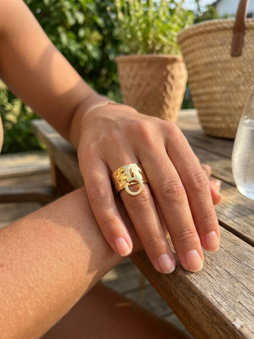 Bague menotte