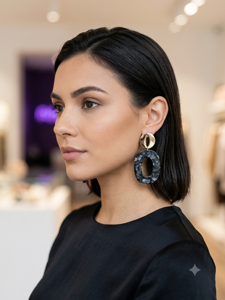 Boucles d'oreilles Ooh