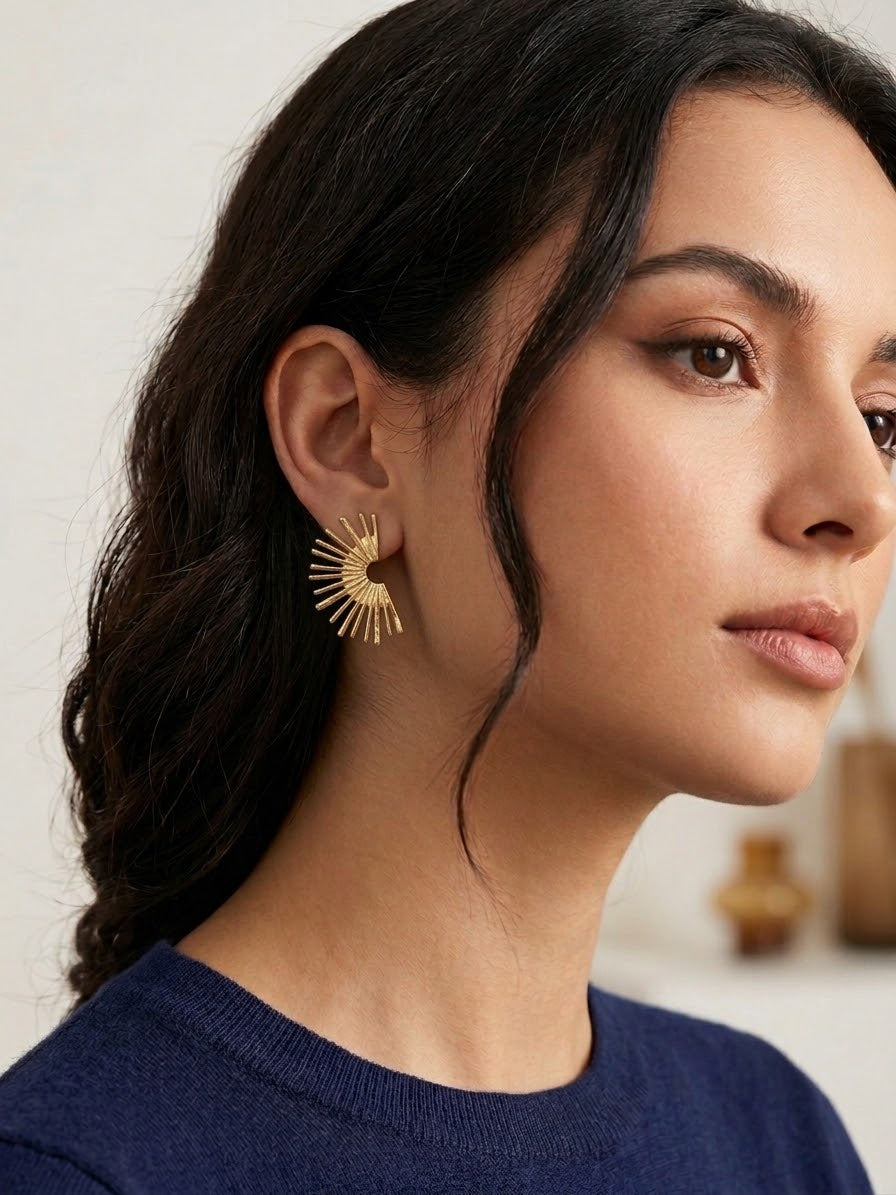 Boucles d'oreilles Sun mini