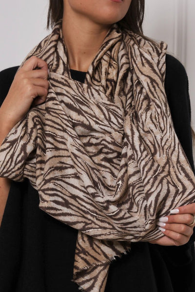 Foulard zébré