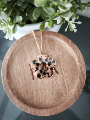Collier Grosse fleur