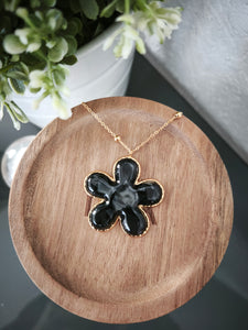 Collier Fleur Corne
