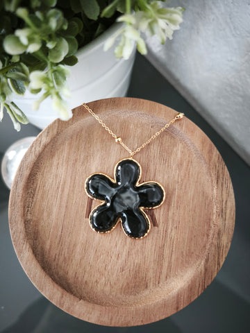 Collier Fleur Corne