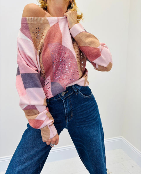 Pull Paillettes