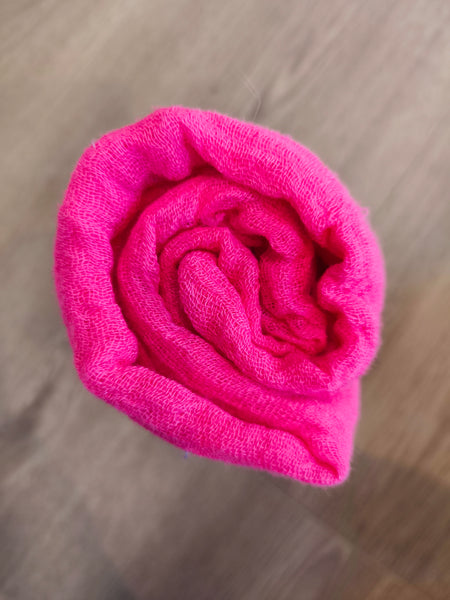 Foulard gaze de coton
