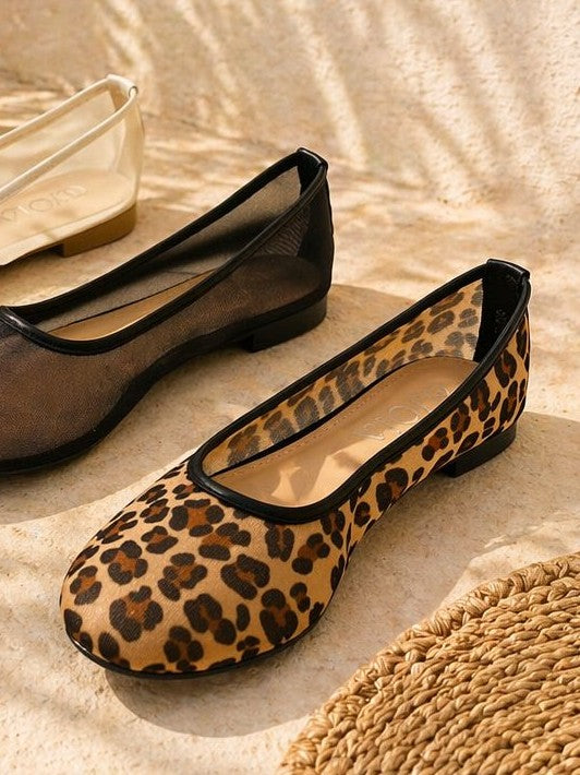 Ballerines Léopard