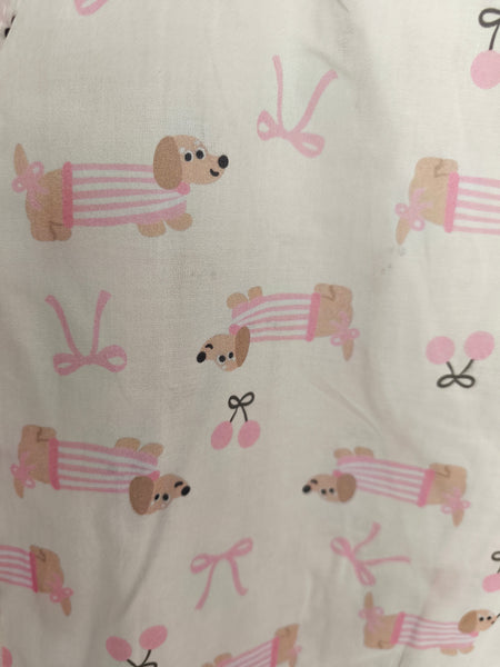 Chemise Teckel rose