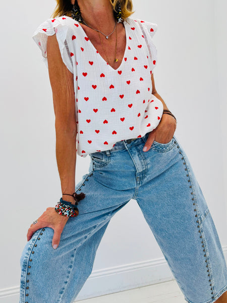 Blouse Coeurs
