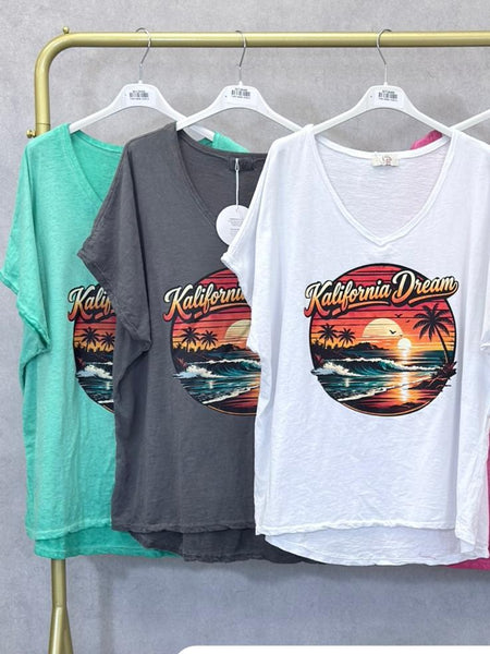 Tee-shirt California