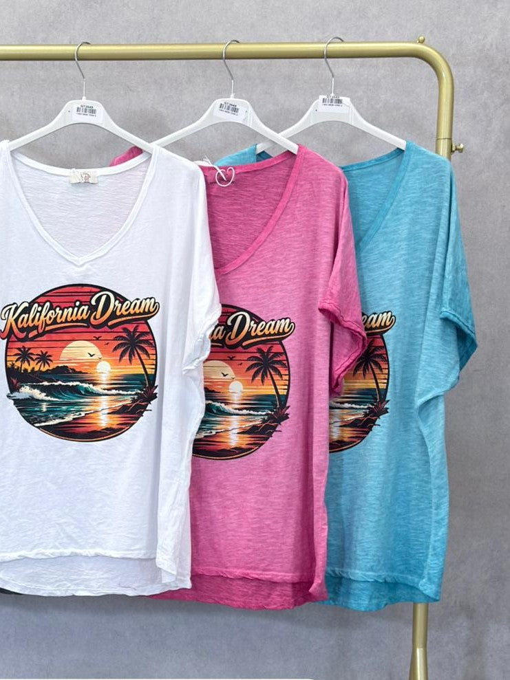 Tee-shirt California