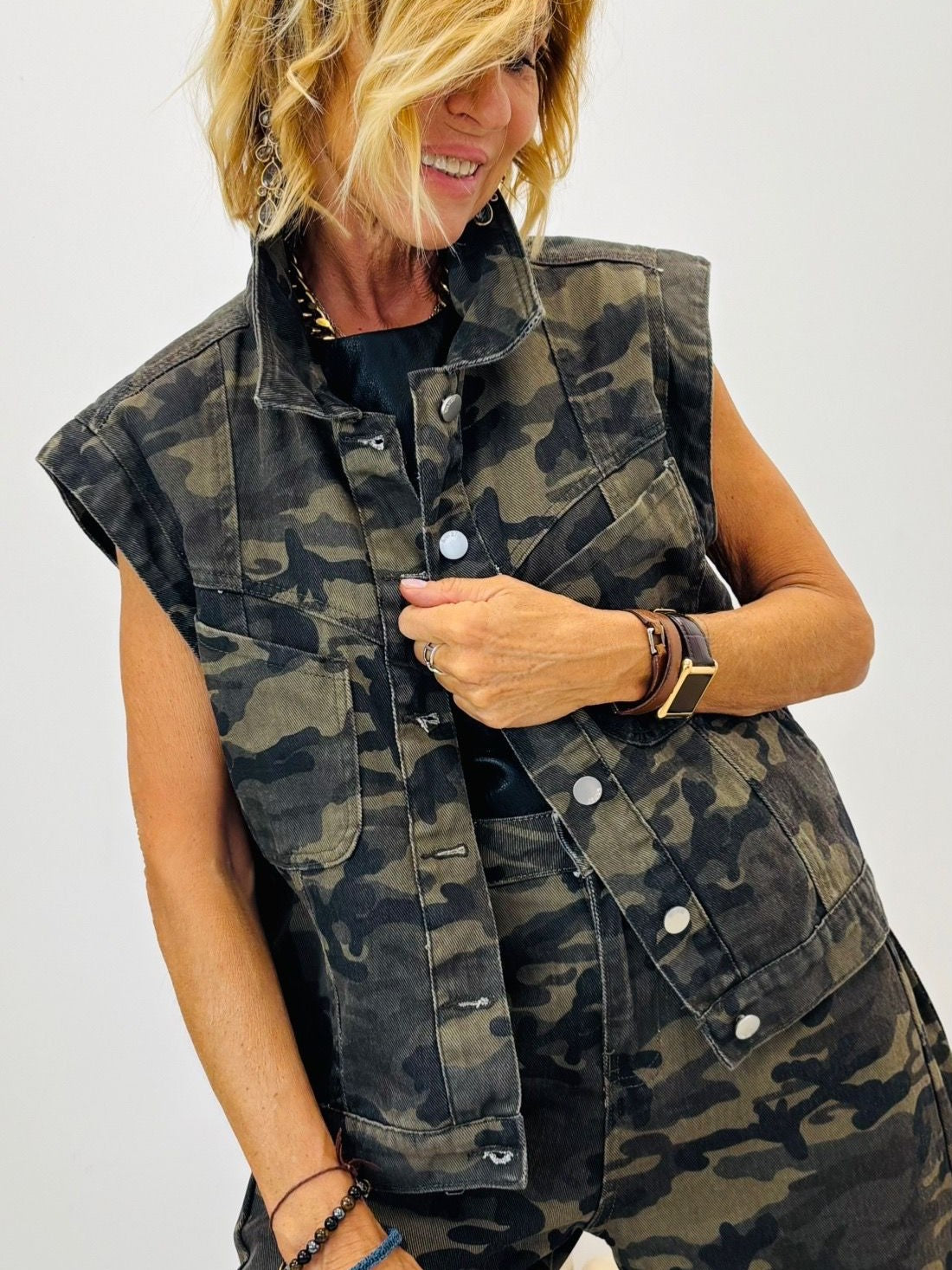 Gilet Camouflage