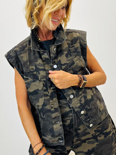 Gilet Camouflage
