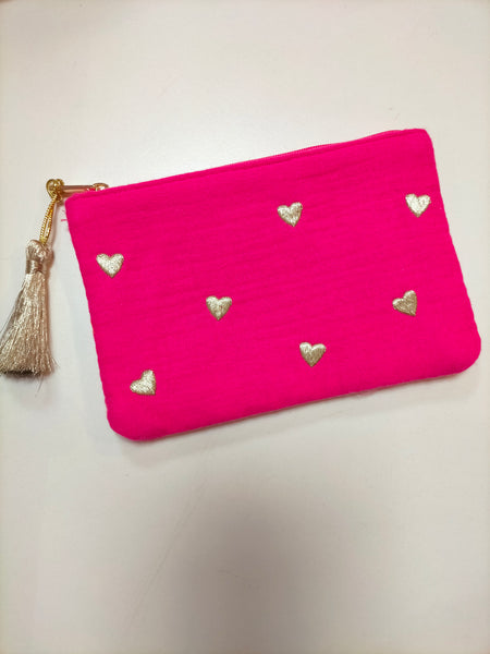 Pochette petits coeurs