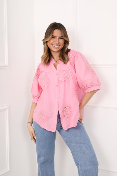 Blouse Paillettes