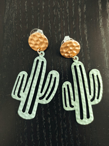 Boucles d'oreilles cactus 🌵