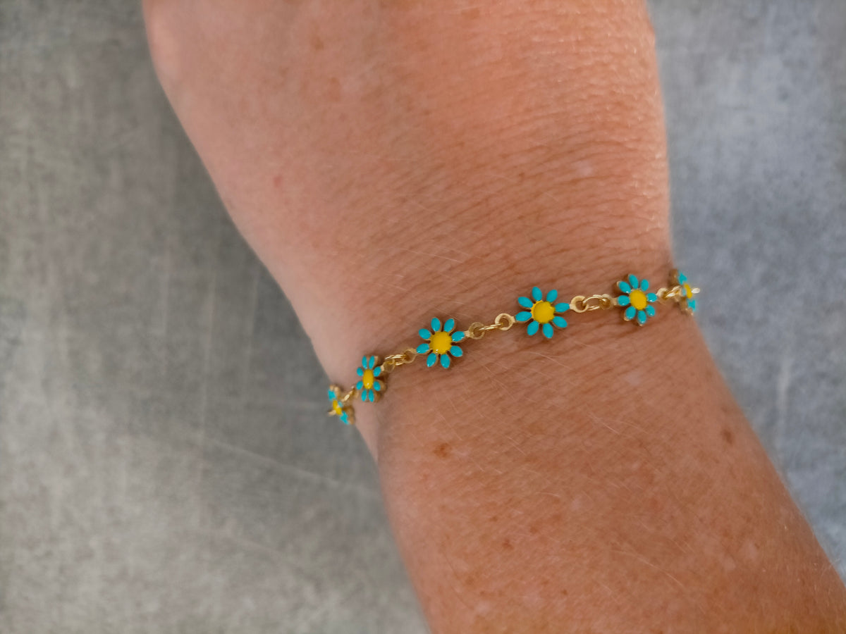 Bracelet pâquerette