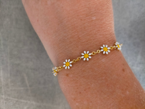 Bracelet pâquerette