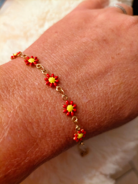 Bracelet pâquerette
